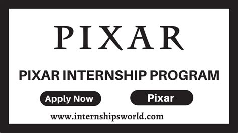 Securing Your Dream Pixar Internship in 2024 - Internships World