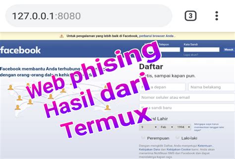 Cara Membuat Web Phising Menggunakan Termux