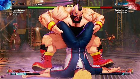 Street Fighter V Tough Match Guile Vs Zangief Shot With GeForce YouTube