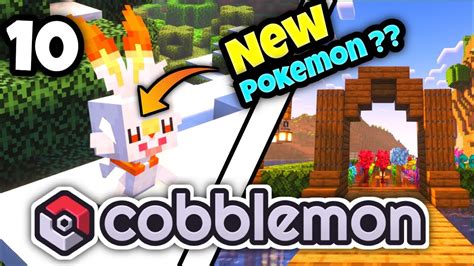 Catching Scorbunny Building A Berry Farm Cobblemon Episode 10