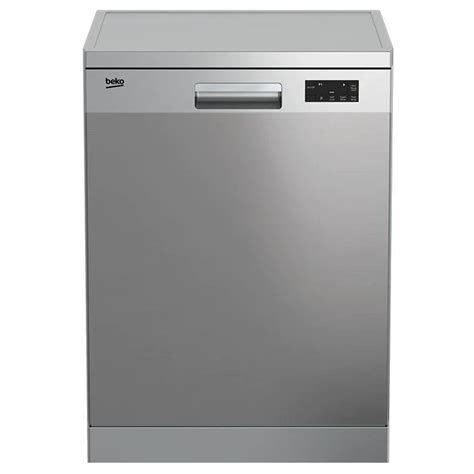 Beko Place Setting Freestanding Dishwasher Stainless Steel Bdf X