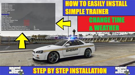 How To Install Simple Trainer Gta Mods Gta Gtav Youtube