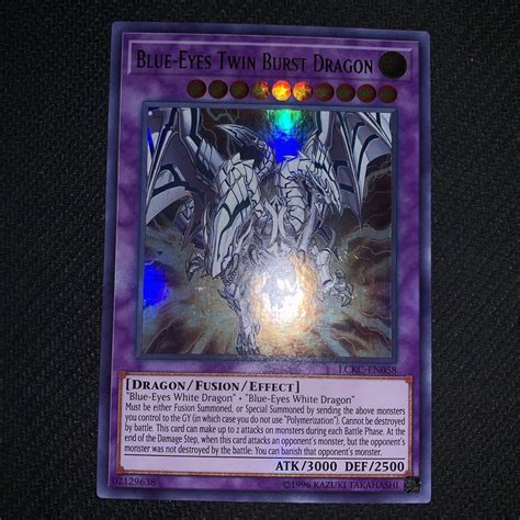 Yu Gi Oh Tcg Blue Eyes Twin Burst Dragon Lckc En058 Unlimited Ultra Rare Nm International