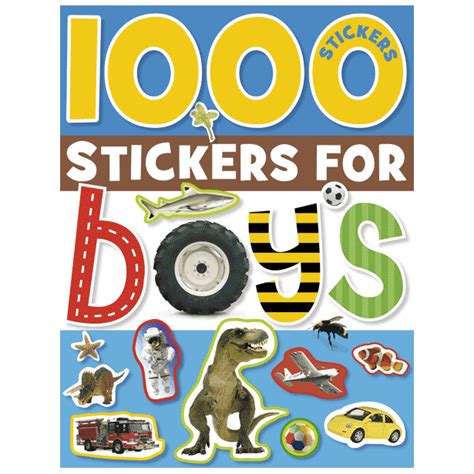 1000 Stickers For Boys - Make Believe Ideas US