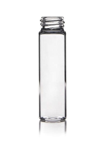 2 Dram Glass Vial Flint 15 425 Finish Caps Not Included Burch Bottle And Packaging Inc