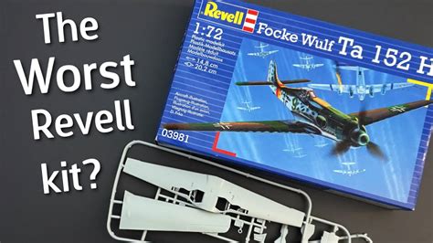 Is This The Worst Revell Kit Focke Wulf Ta H Model Kit In