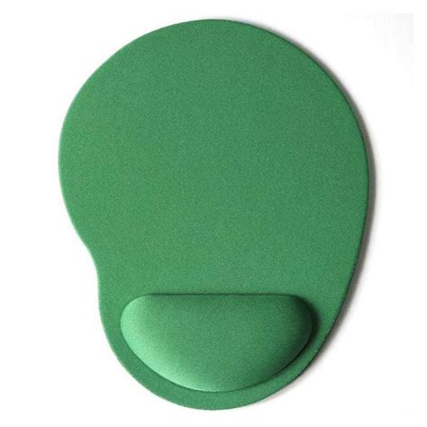 2pzs Mousepad Tapete Ergonómico de Antideslizante Ratón Verde Coppel