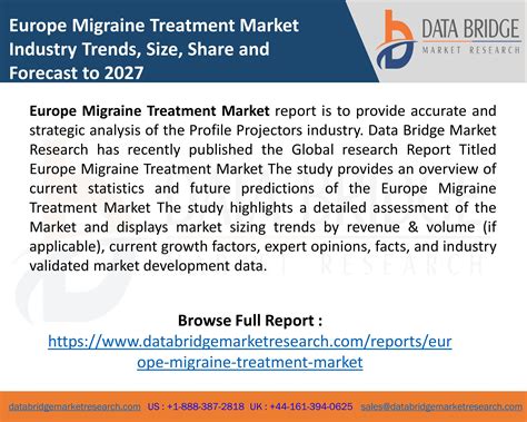 Europe Migraine Treatment Market Industry Trends And Forecast To 2027 By Ritu Kale Issuu