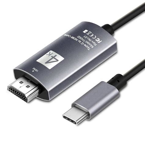 M Usb Type C Thunderbolt To Hdmi K Uhd M Cable Usb Usb C