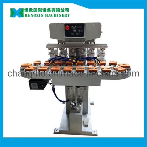 Colors Conveyor Pad Printing Machine China Pad Printing Machine And