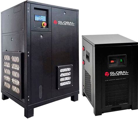 Amazon Global Industrial Tankless Rotary Screw Compressor W Dryer