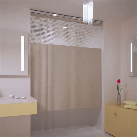 Ceiling Curtain Track / bay window curtain tracks that look great and work even better - Curved ...