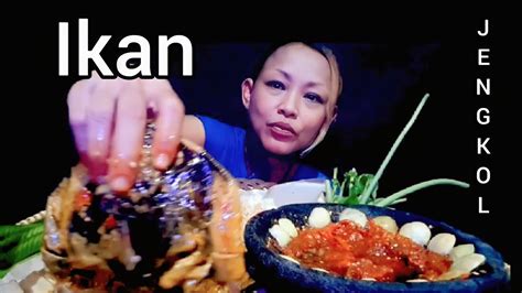 Mukbang Lalab Jengkol Muda Sambal Terasi Gulai Ikan Jumbo Youtube