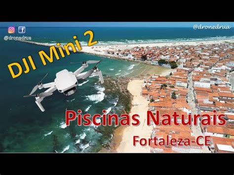 Piscinas Naturais Da Praia Do Titanzinho No Serviluz Drone DJI Mini 2