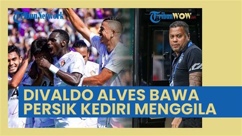 Divaldo Alves Bawa Persik Kediri Tampil Menggila Persib Bandung