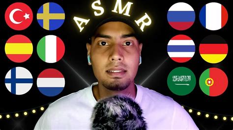 Asmr Trigger Words In Different Languages Youtube