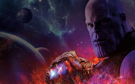 2880x1800 Avengers Infinity War Thanos With Gauntlet Infinity Stones