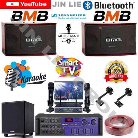 Jual GROSIR PAKET SOUND SYSTEM KARAOKE BMB 10 INCH SKM 8000 BLUETOOTH