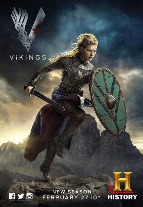 Lagertha Lodbrok Vikings Lagertha Poster Vikingler