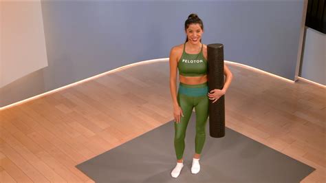 Min Foam Rolling Upper Body Peloton Stretching Classes