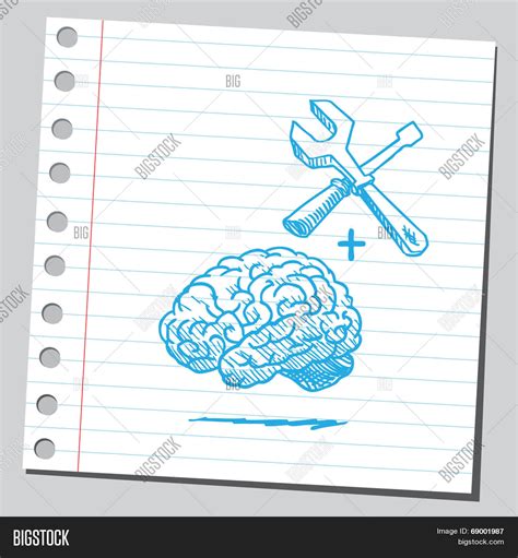 Brain Tools Vector & Photo (Free Trial) | Bigstock