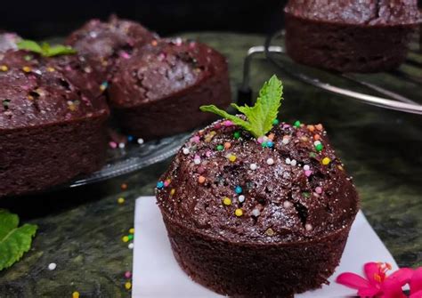 Mud Cake Muffin Recipe By Vertika Tyagi Cookpad