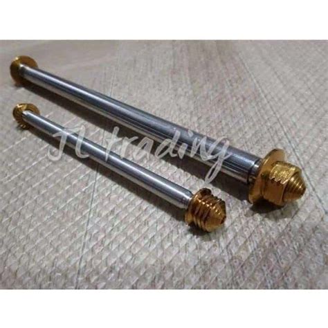 Heng Thailand Axle Gold White Check Variation Front Rear For