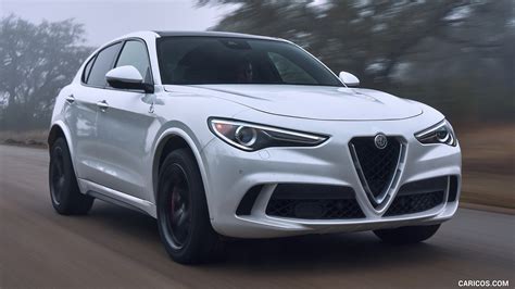 Alfa Romeo Stelvio Quadrifoglio | 2018MY (Color: Trofeo White) | Front