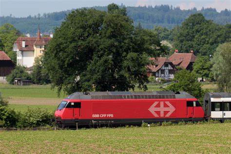 Sbb Lokomotive Re Mit Taufname Seeland Herst Flickr