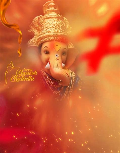 Ganesh Chaturthi Background For Picsart Cb Editing Ganpati Bappa