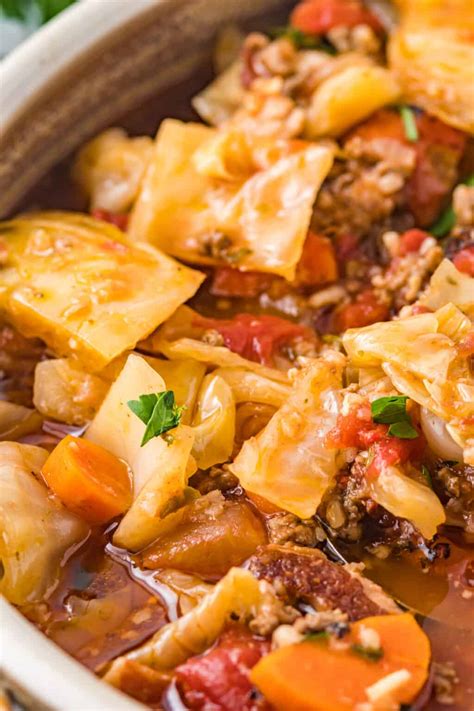 Crockpot Cabbage Roll Soup Recipe The Cookie Rookie®