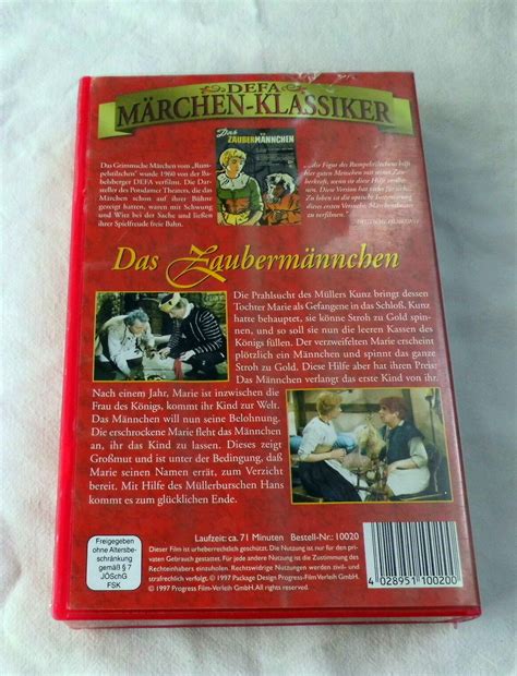 Das Zaubermännchen DEFA Märchen Klassiker VHS 1997 eBay