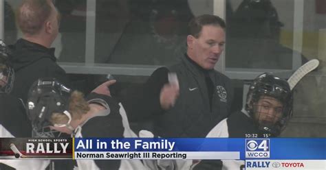 Roseville Hockey Coach Shares Special Bond With Team Cbs Minnesota