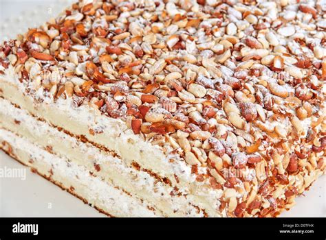 tasty nuts cake Stock Photo - Alamy