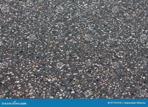 A Smooth Dark Grey Asphalt Pavement Texture Stock Photo Image Of