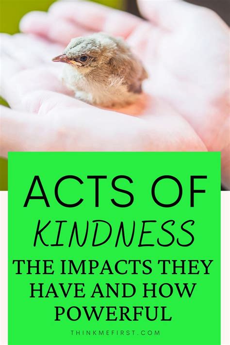 Acts Of Kindness The Impacts And Power They Have Random Acts Of