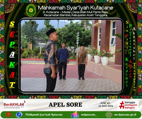 MS Kutacane Apel Sore Jum At 12 07 2024