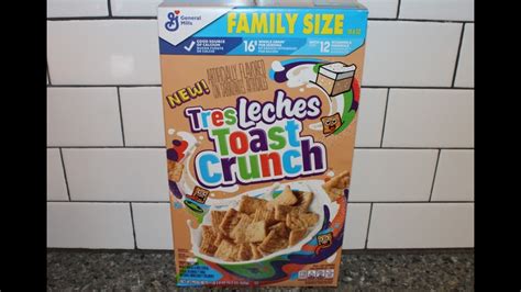 Tres Leches Toast Crunch Cereal Review YouTube