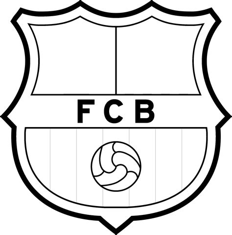 Barcelona Logo Coloring Pages