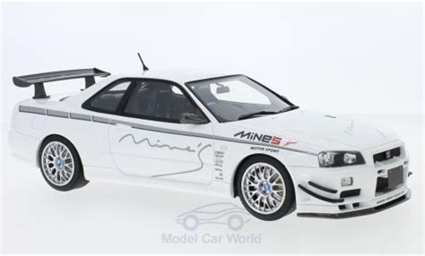 Modellino In Miniatura Nissan Skyline Ottomobile Gt R R Mines