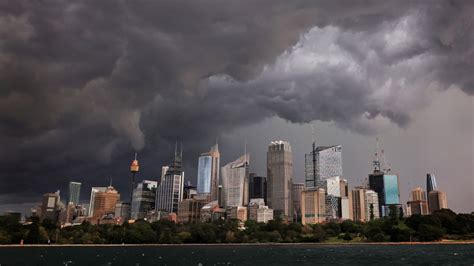 Nsw Residents Brace For Severe Storms With Intense Rain And Giant Hail