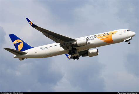 JU 1021 MIAT Mongolian Airlines Boeing 767 34GER WL Photo By RuiQi