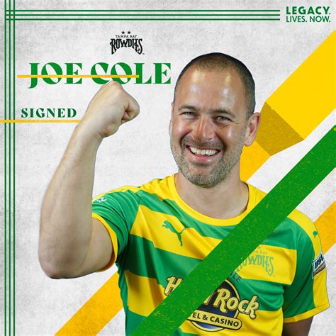 Joe Cole Unretires to Rejoin Rowdies - Tampa Bay Rowdies