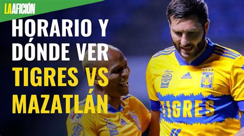 Dónde Ver Tigres Vs Mazatlán Jornada 11 Liga Mx 2021 Grupo Milenio