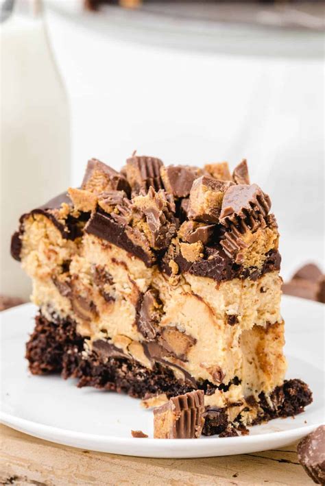 Reese s cheesecake with reese s peanut butter cups – Artofit