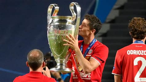 Europe S 2019 20 Top Scorer Lewandowski The Top Man UEFA Champions