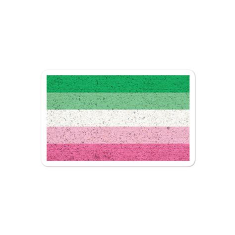 Abrosexual Pride Flag Vinyl Sticker Gay Pride Flag Textured Etsy Uk