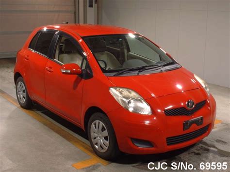 2009 Toyota Vitz Super Red For Sale Stock No 69595 Japanese Used