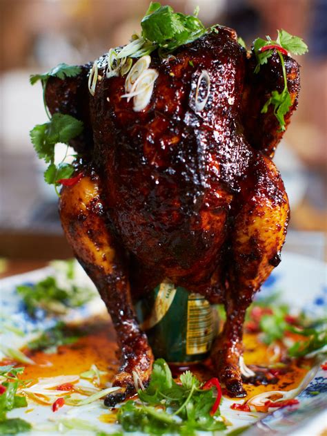 Beer can chicken recipe | Jamie Oliver recipes