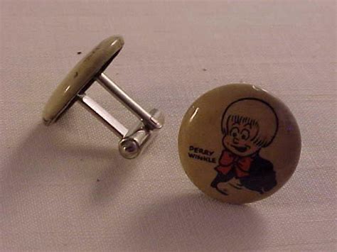 Kelloggs Pep Pin Cartoon Character Perry Winkle Cuff Links Etsy